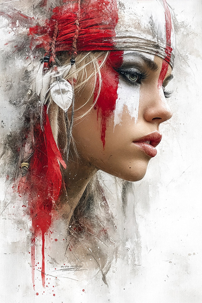Nordic Warrior Collection – Set of 3 Prints | Feminine Power Wall Art