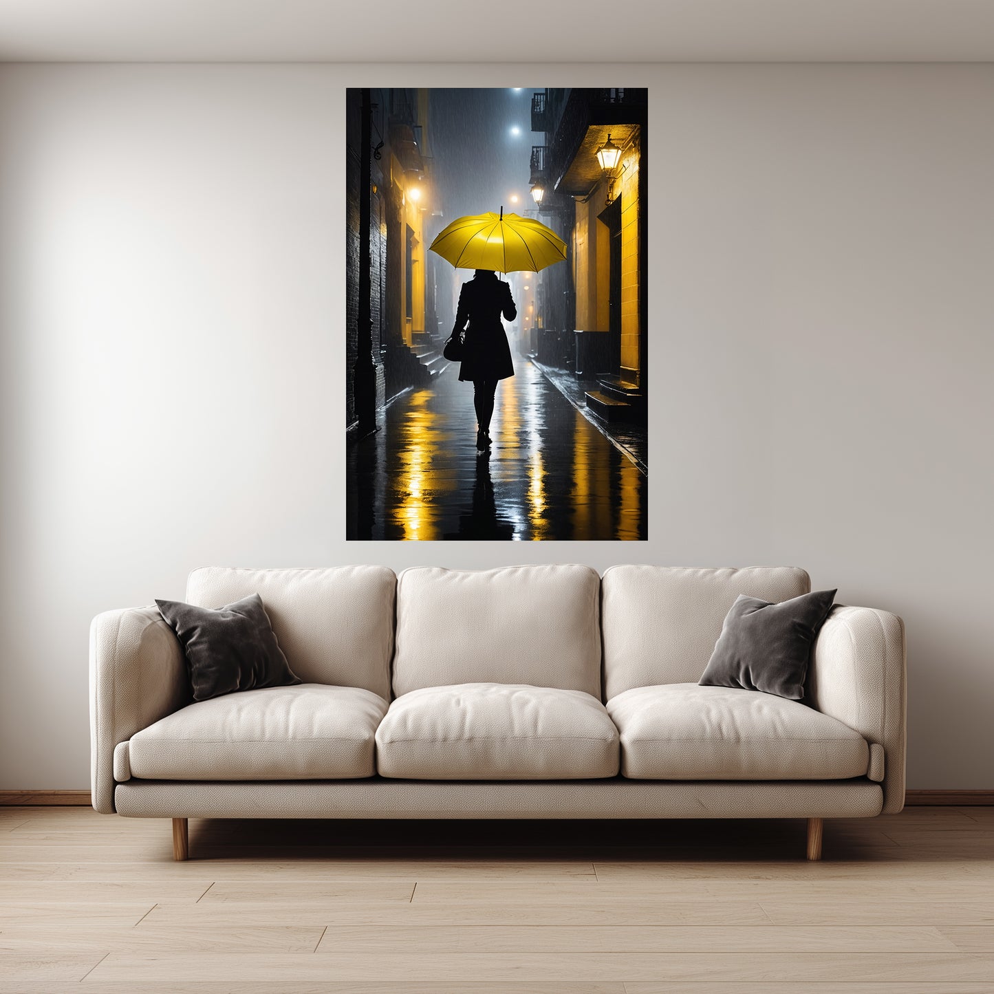 Walking Through the Rain